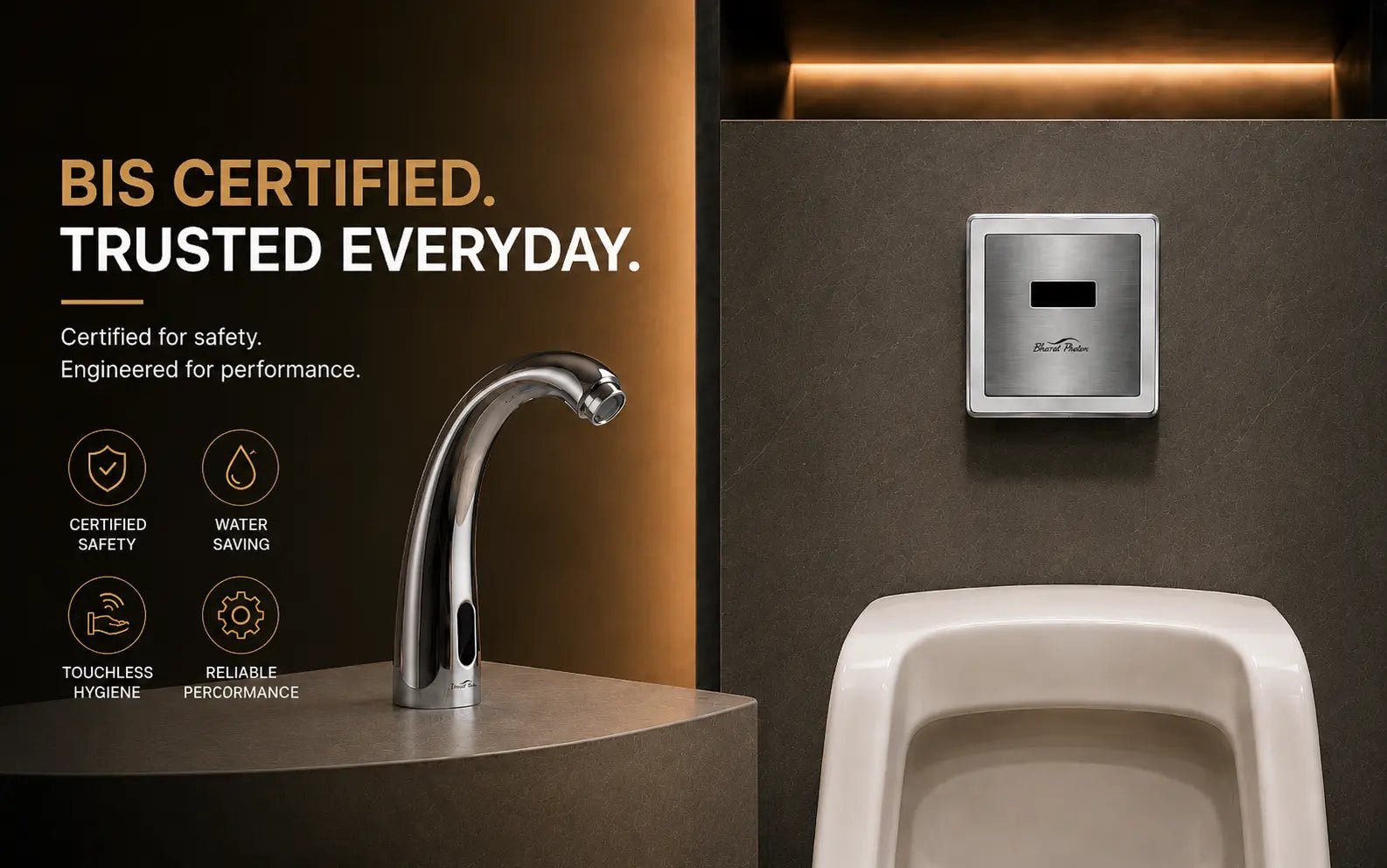 BIS Certified Sensor Tap & Urinal Sensor Why Certification Matters