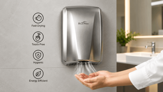Commercial Hand Dryer Buying Guide Jet vs Conventional Dryers - Bharat Photon