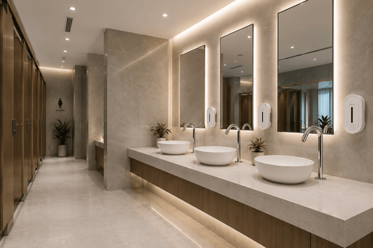 Why Malls, Hotels, and Hospitals are Switching to Sensor Washrooms - Bharat Photon