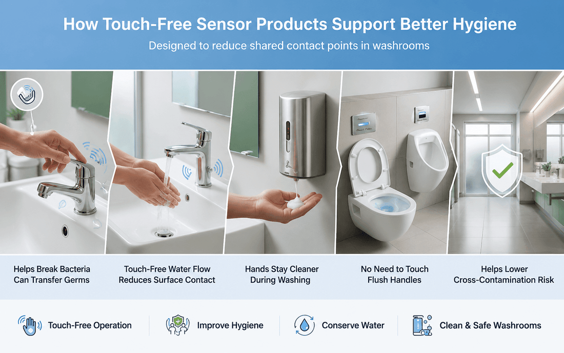 How Sensor Products Reduce Infection A Smarter Way to Create Touch-Free, Safer Spaces - Bharat Photon