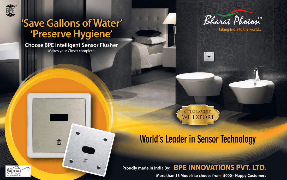 Automatic Urinal Sensors and WC Flushers Everything You Need to Know - Bharat Photon