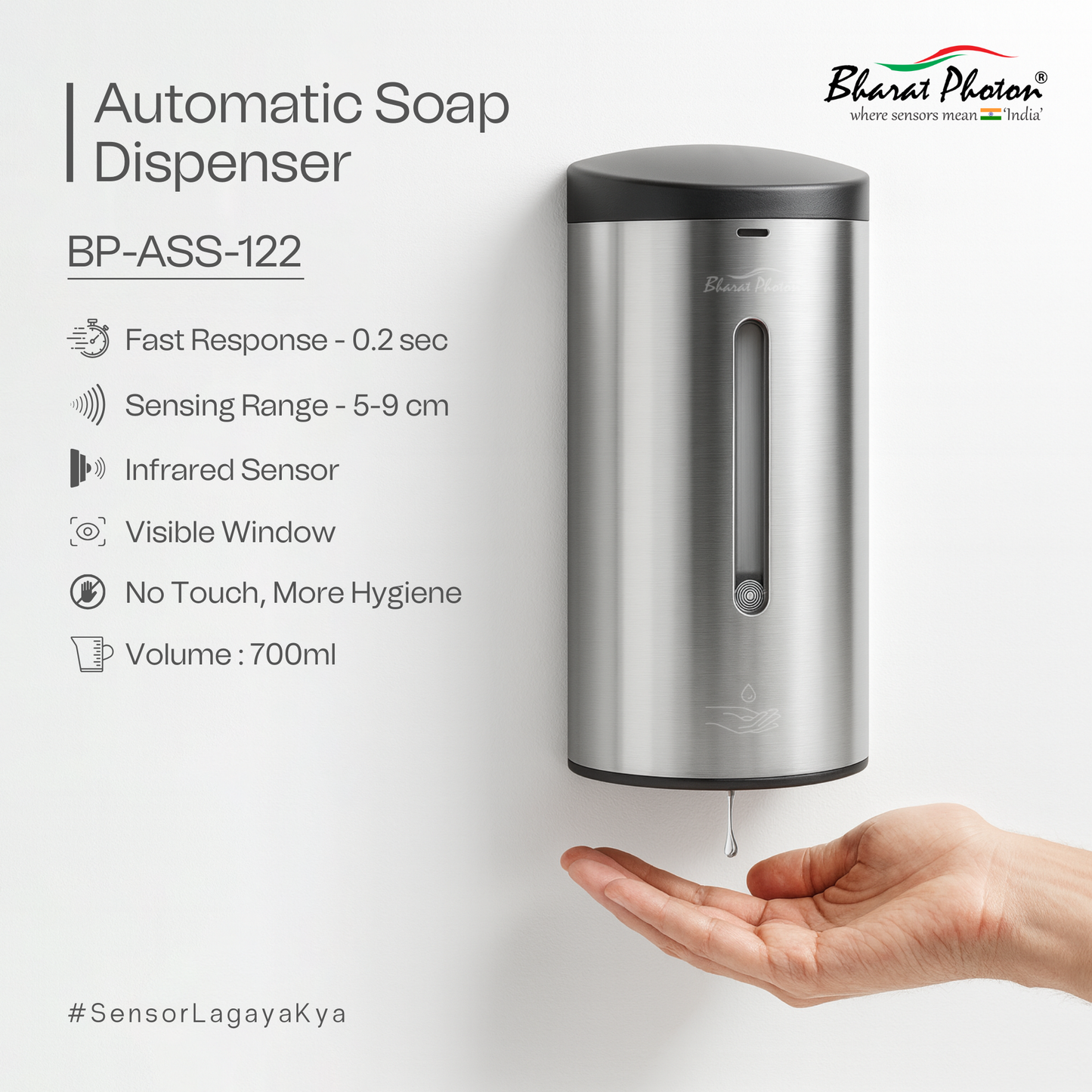 BP-ASS-122 Automatic Sanitizer Dispenser