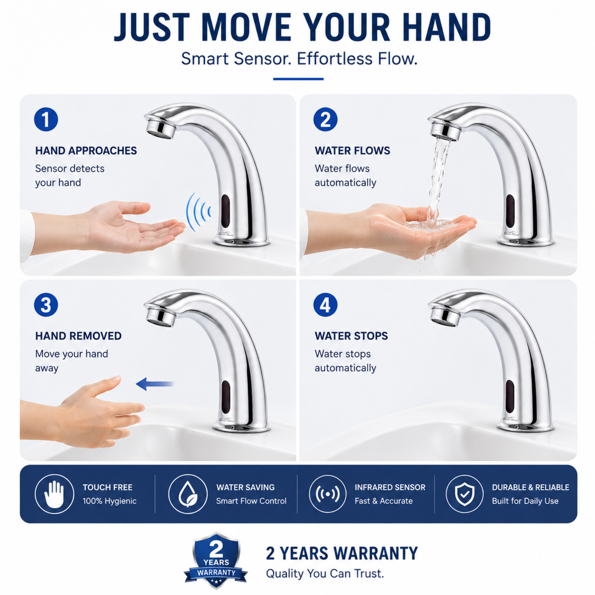 Automatic Sensor Tap for Basin Bharat Photon BP-F61