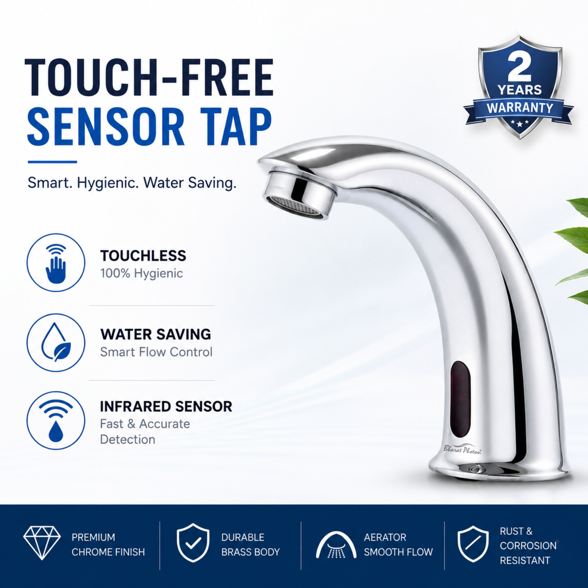 Automatic Sensor Tap for Basin Bharat Photon 
