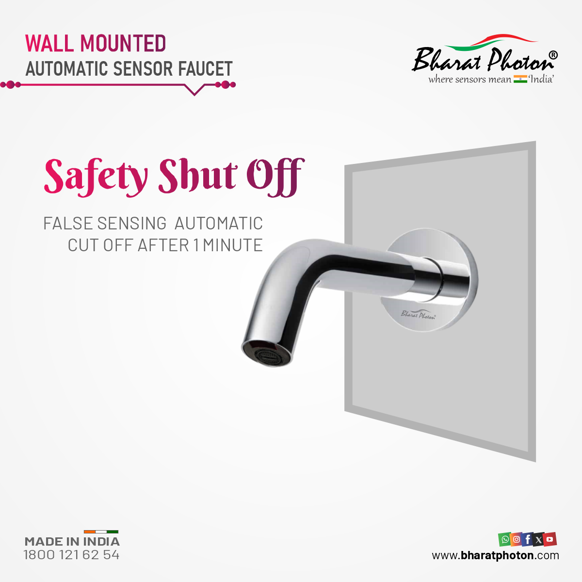Wall-Mounted-Sensor-Tap