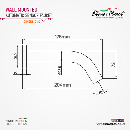 Wall-Mounted-Sensor-Tap