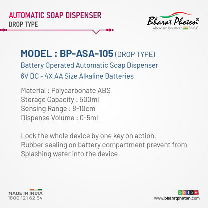 BP-ASA-105 Automatic Soap Dispenser - Drop Type