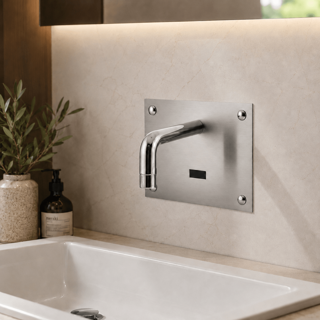 wall-mounted-Sensor-tap