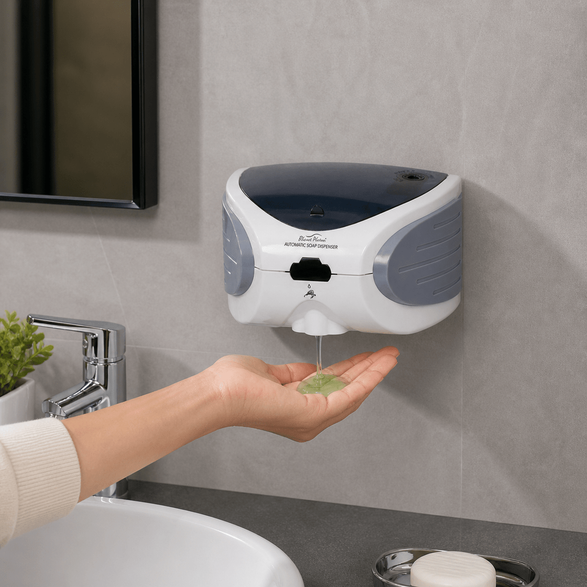 Automatic-Soap-Dispenser-is-a-touchless-drop-type